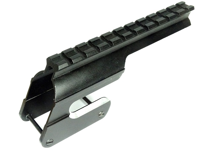 Кронштейн Weaver на МР-155 для ствольной коробки, 15 шагов, возможность стрельбы с открытого прицела, алюминиевый сплав, цвет черный (М-155)