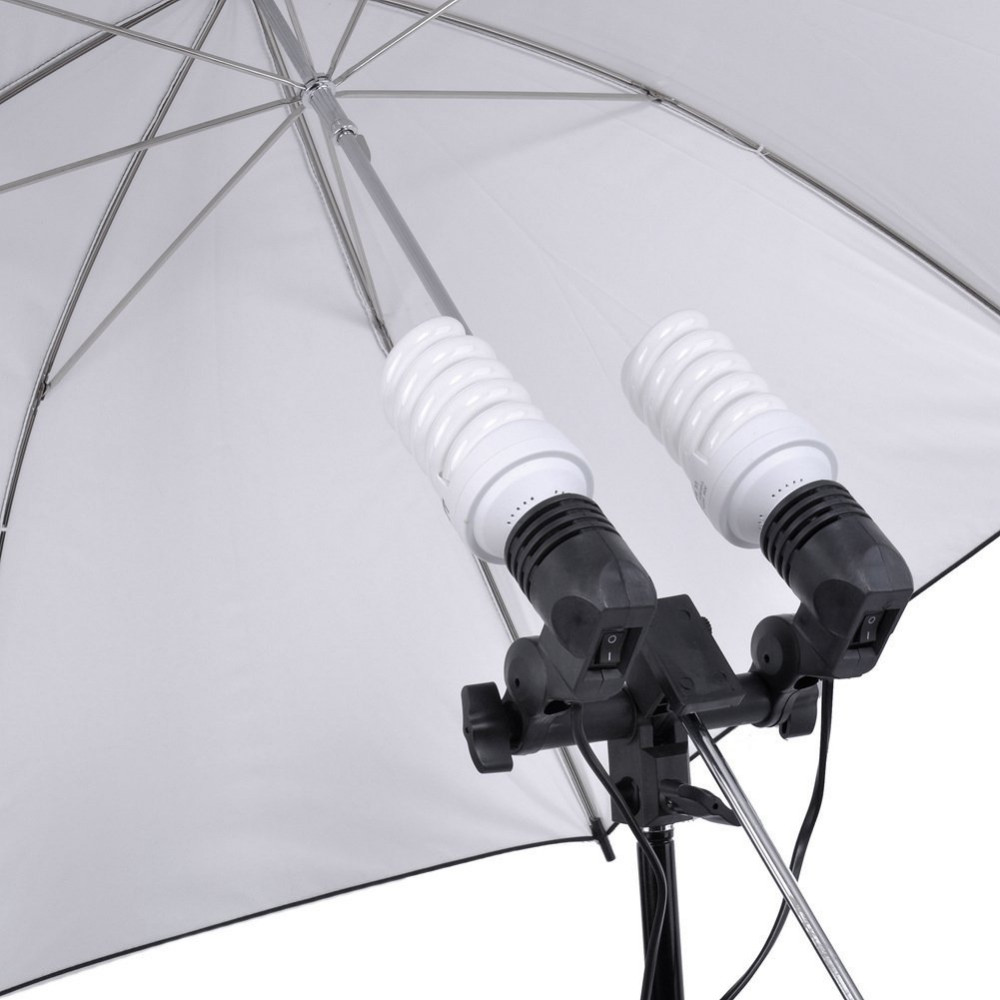 Патрон NiceFoto FLH-02 для двух ламп или вспышек и фото-зонта