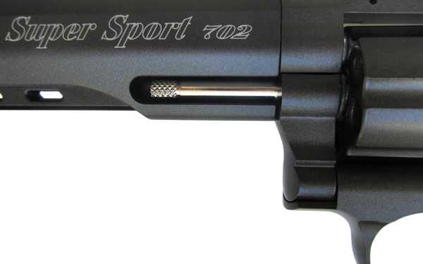 Револьвер пневм. BORNER Super Sport 702, кал. 4,5 мм (с картриджи 6 шт.) (8.4031)
