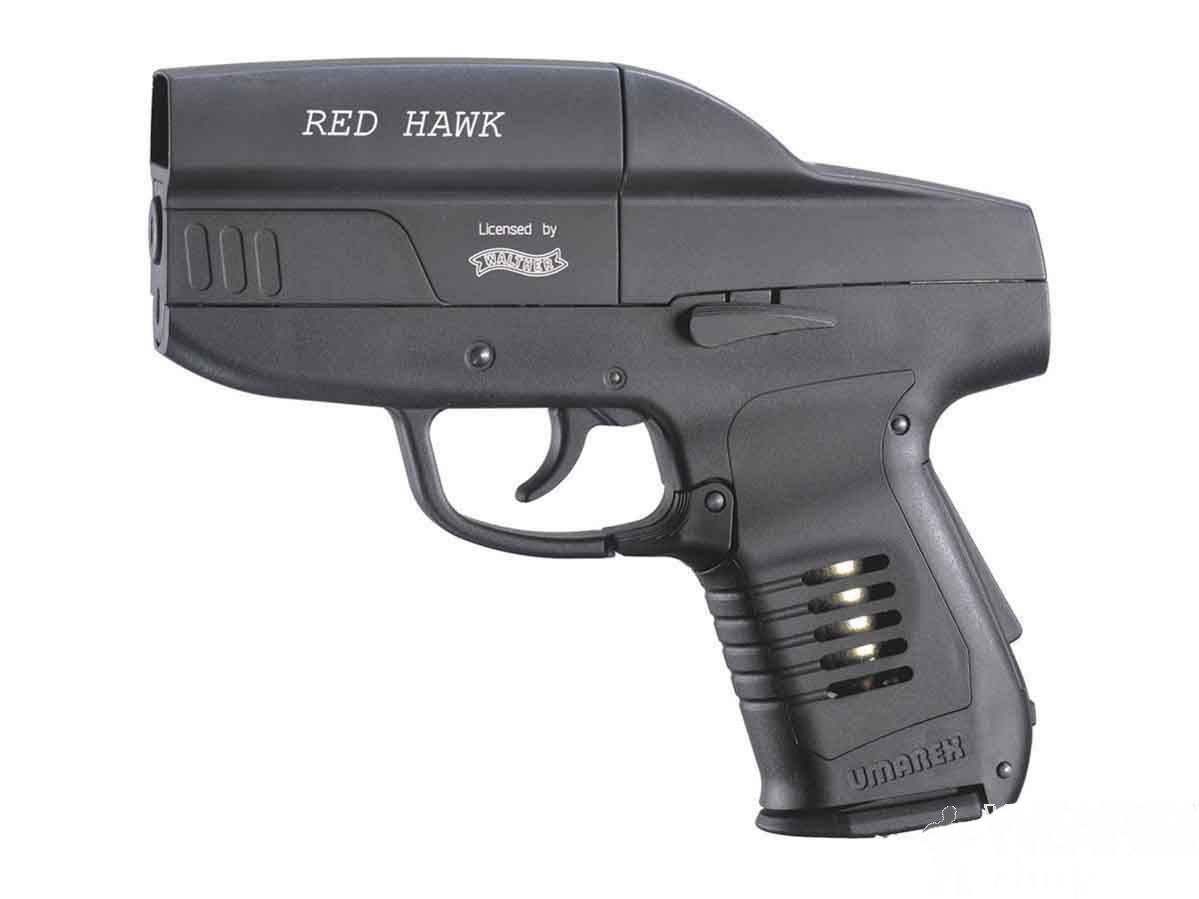 Пистолет пневм. Umarex Red Hawk (чёрный с чёрн. пласт. накладками) (410.00.00)
