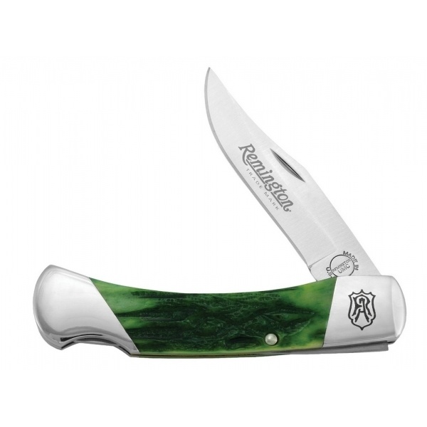 Нож Remington Green Jigged Bone - Lockback (19880)