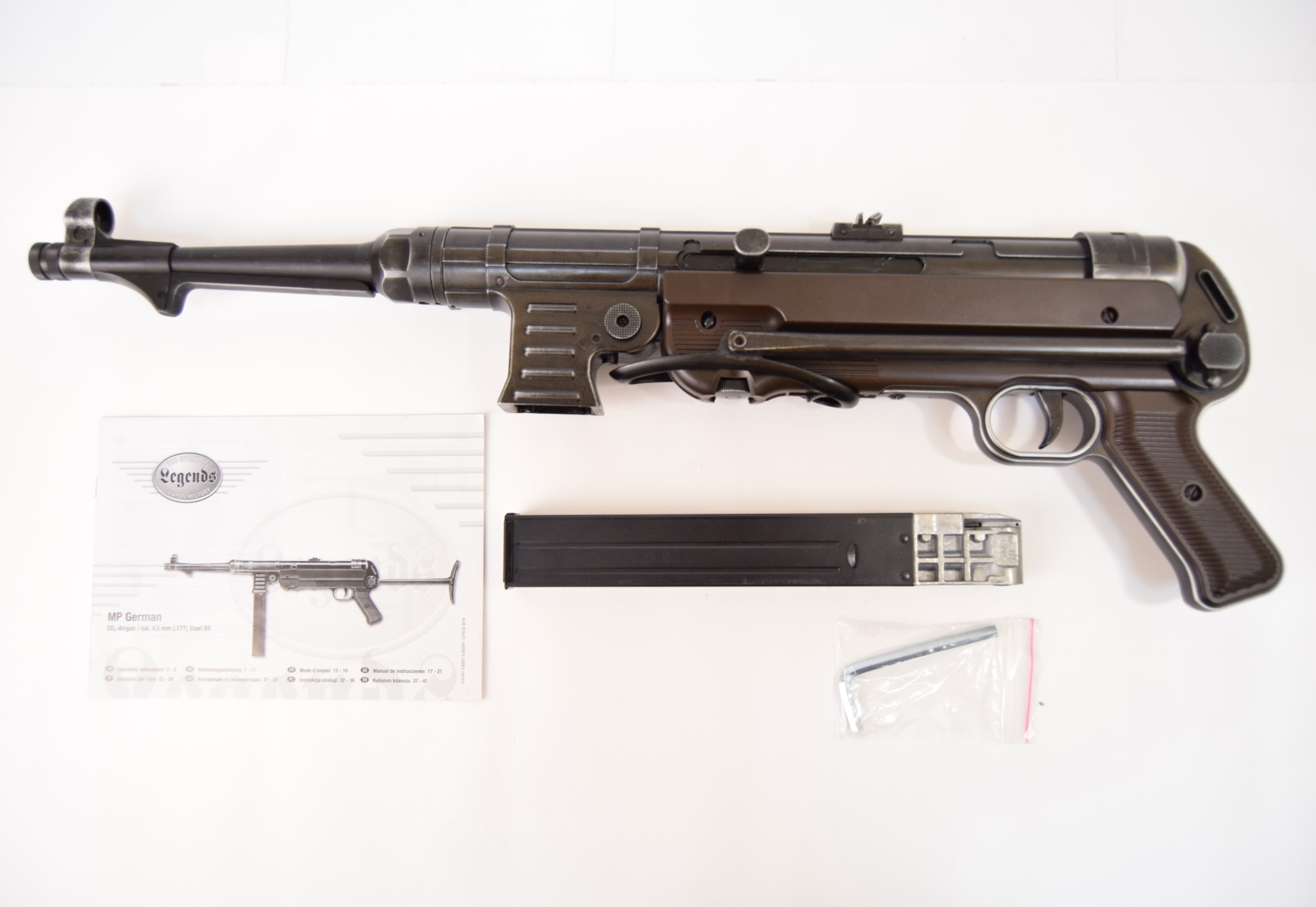 Пистолет пневматический Umarex Legends MP German-Legacy Edition, кал. 4,5 мм