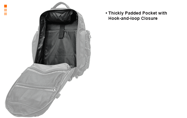 Рюкзак UTG тактический 2-Day,материал-полиэстер, цв.Black,внешн.карманы,система MOLLE,48х38х22.8см,1814г (PVC-P248B)