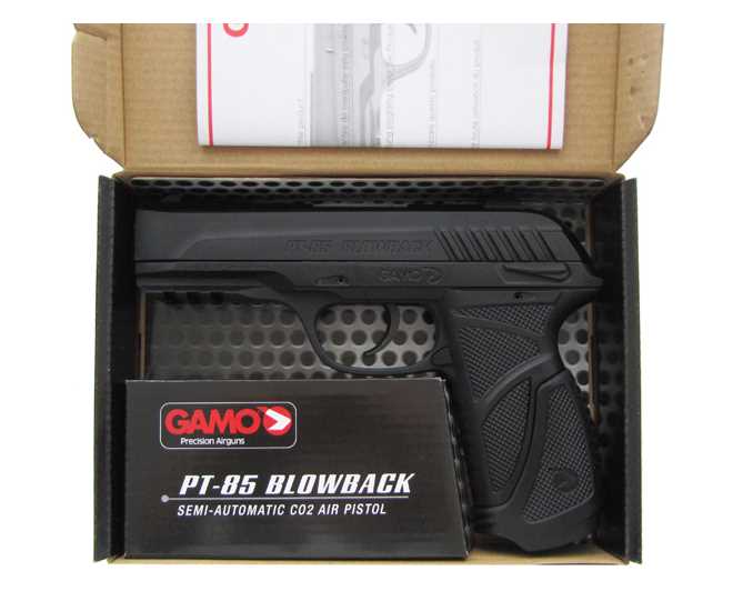 Пистолет пневм. GAMO PT-85 Blowback, кал.4,5 мм (6111376)