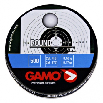 Пуля пневм. "Gamo Round", кал. 4,5 мм. (500 шт.) (6320334)