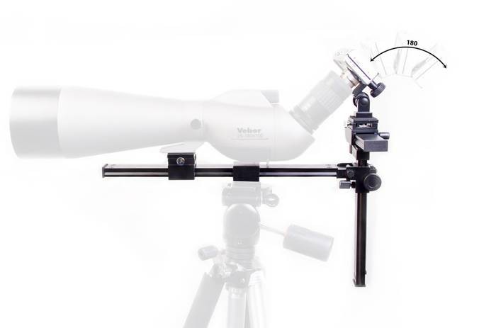 Кронштейн фотоаппарат - зрительная труба Veber