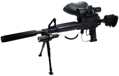сошки UTG для установки на оружие, регулируемые, на антабку и Picatinny, высота 23-28 см.