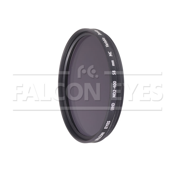 Светофильтр Falcon Eyes UHD ND2-400 58 mm MC нейтрально-серый с переменной плотностью