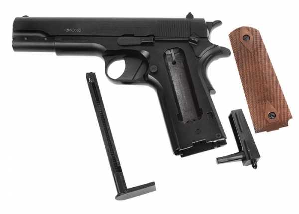 Пистолет пневм. Crosman 1911BBb blowback кал.4,5мм (40021)