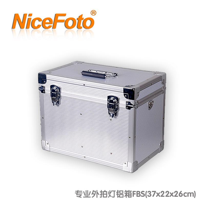 Алюминиевый кейс NiceFoto FBS (37x22x26см) для вспышек
