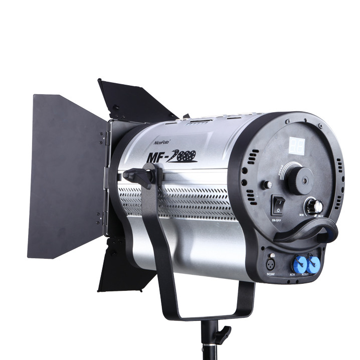 LED светодиодный осветитель NiceFoto MF-2000F (мощность 200Вт с линзой френеля)