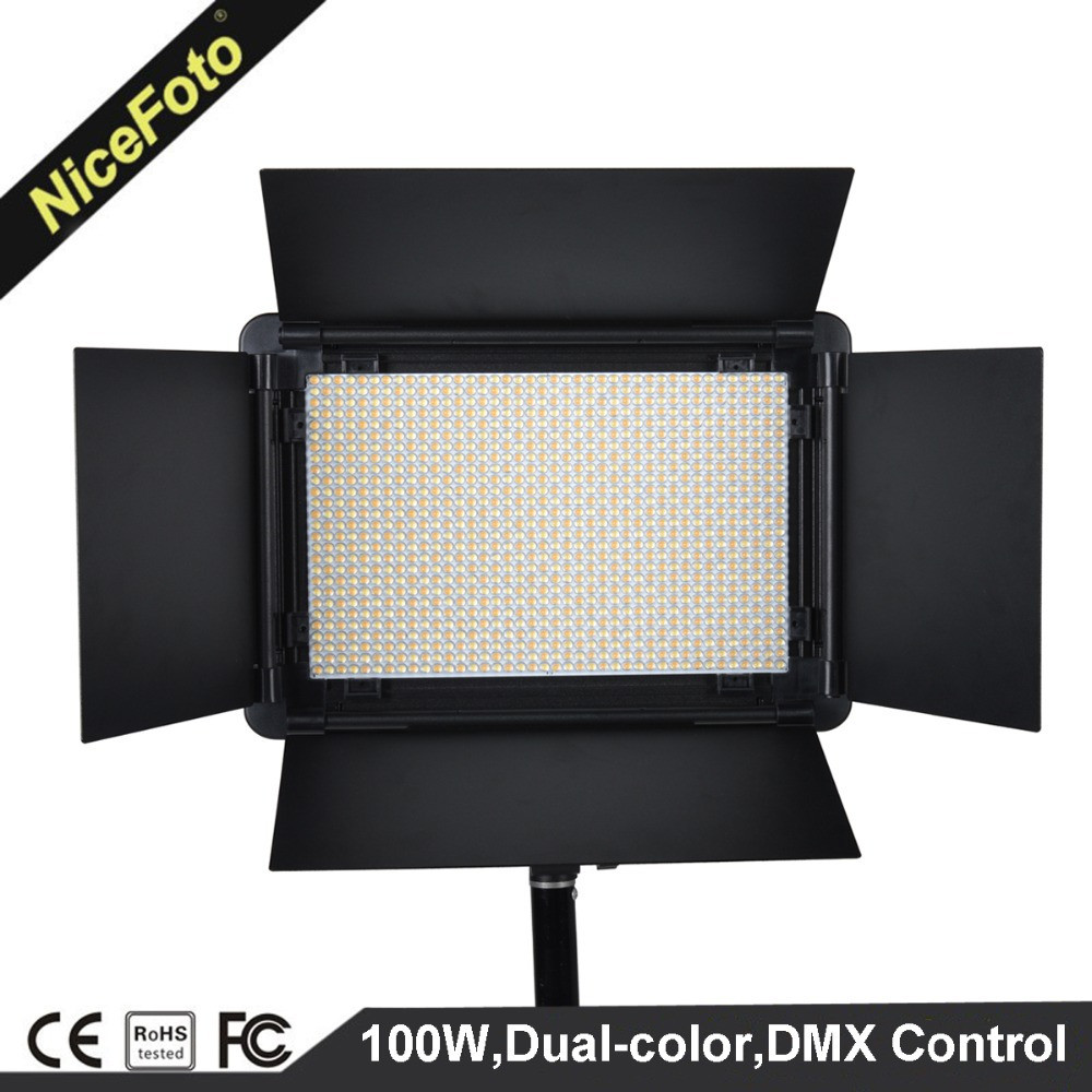 LED осветитель NiceFoto LED-1080DMX (мощность 100Вт)