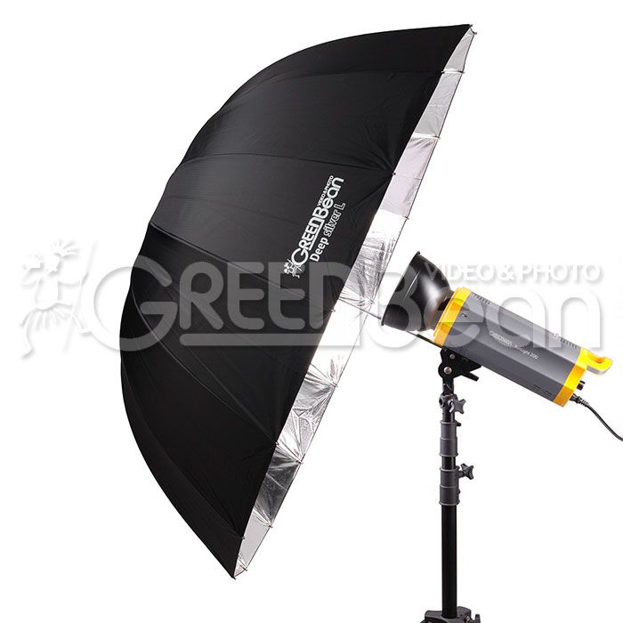 Зонт-отражатель GreenBean GB Deep silver L (130 cm)