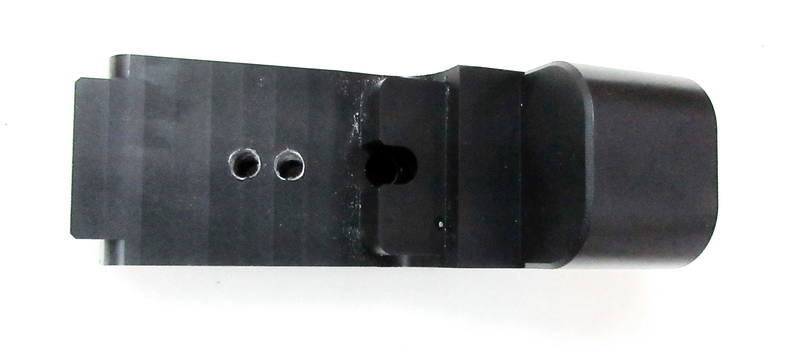 Вкладыш "ТИГР/СВД" завышен.ось для приклада М-серии и пистолетн. рукояти АК-типа (2 положения), сплав В-95, вес 270гр. (ВКЛ-Т/Ц-2)