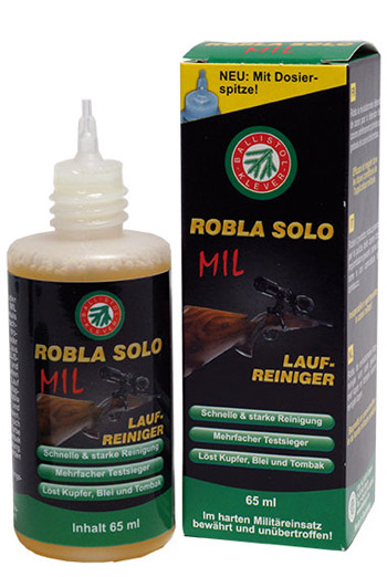 Ballistol Robla-Solo MIL 65ml ср-во для очистки стволов. Содержит аммиак! Растворяет осаждения меди (23537)