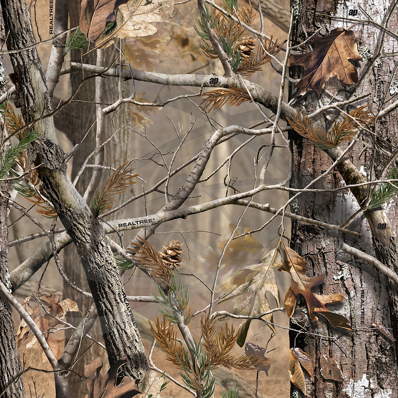 Камуфляжная лента Allen, цвет - смешанный лес, 305 см (A26)