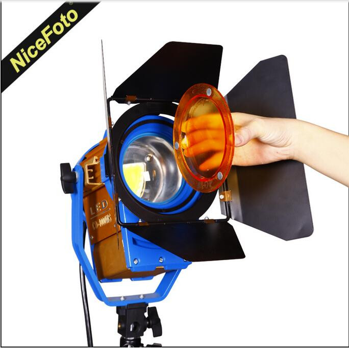 Светодиодный осветитель NiceFoto CD-1000WS с линзой френеля
