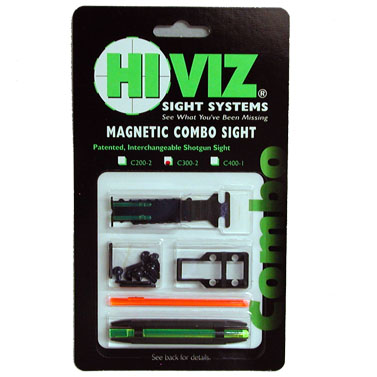 HiViz комплект из мушки и целика (модели TS-2002 и M200) 4,2 мм - 6,7 мм