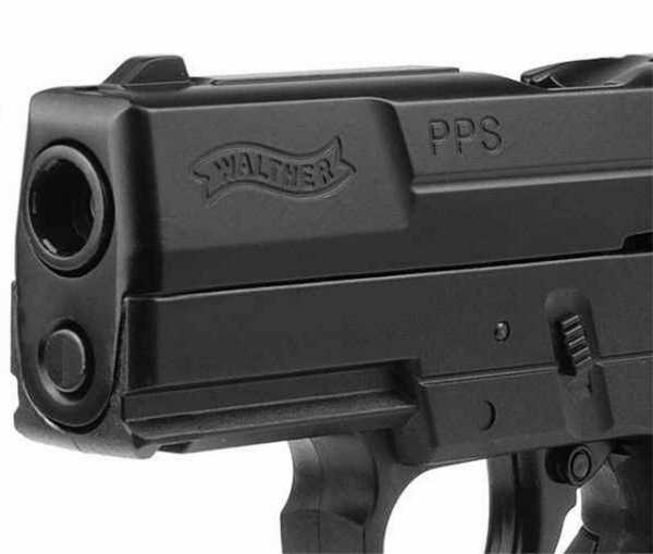 Пистолет Umarex пневм. Walther PPS, сплав, черный, Blowback) (5.8139)