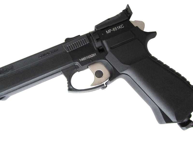 Пистолет пневм. МР-651-07 КС (с ручкой) (30526)