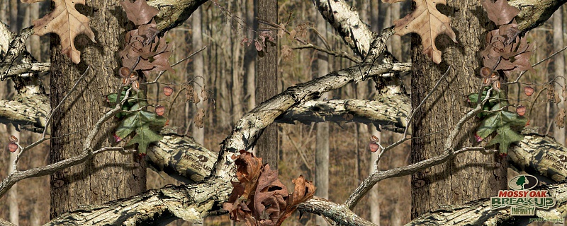 Камуфляжная лента многоразовая McNett Break Up - тёмный лес, длина 3,66 м, ширина 5 см (19501)