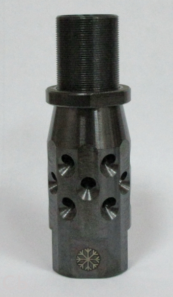 Переходник-удлинитель Дудка-12/Р наличие реактивных отверстий, с сужением 0 мм., для установки дульных устройств (ВТ-Д-12-Р)
