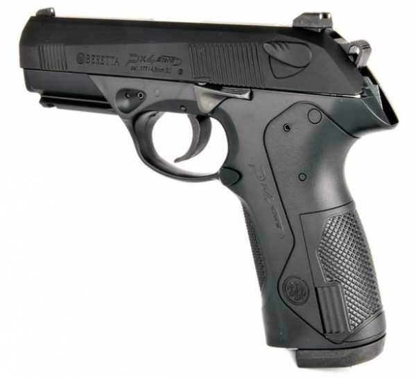 Пистолет Umarex пневм. Beretta Px4 Storm (черн. с черн. пласт. накладками) (5.8078)