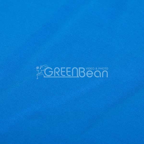 Синий тканевый фон хромакей GreenBean Field 300 х 700 Blue