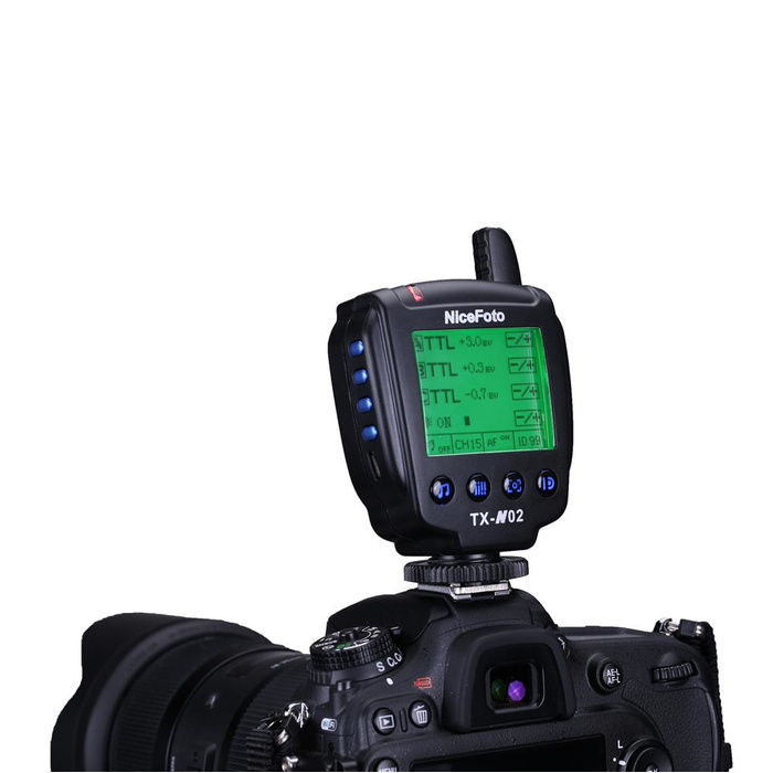 Аккумуляторный моноблок NiceFoto N6 TTL-M + синхронизатор TX-N02 (TTL режим, 600 Дж. для Nikon)