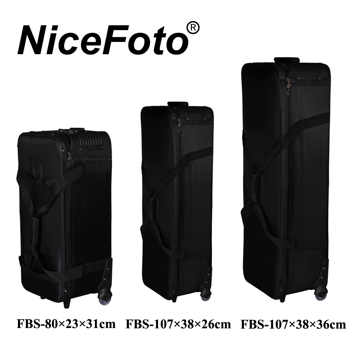 Чемодан NiceFoto FBS-99 (99×33×31см) на колёсиках
