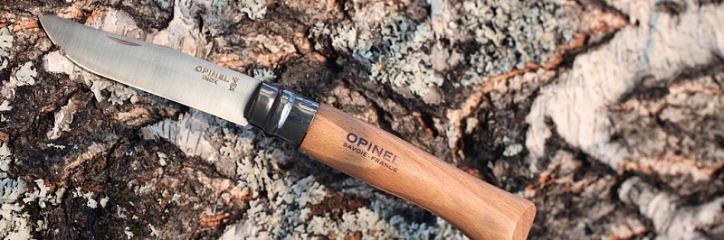 Нож Opinel серии Tradition №10, клинок 10см., нержавеющая сталь, рукоять - бук (123100)