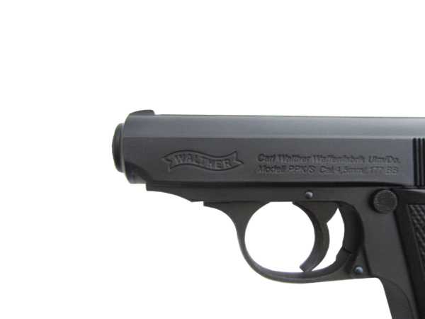 Пистолет Umarex пневм. Walther PPK/S (чёрный с чёрн. рукояткой) (5.8060)
