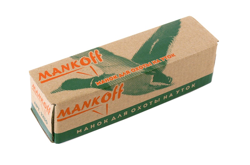 Манок Mankoff поликарбонатный на кряковую утку, 2-х язычковый, серии В.А.